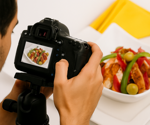 Professional food photography shoot for cafés and restaurants – Geri Café